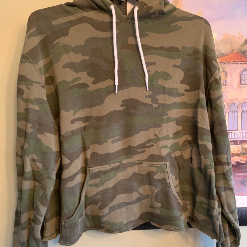 Green Camo Sweatshirt